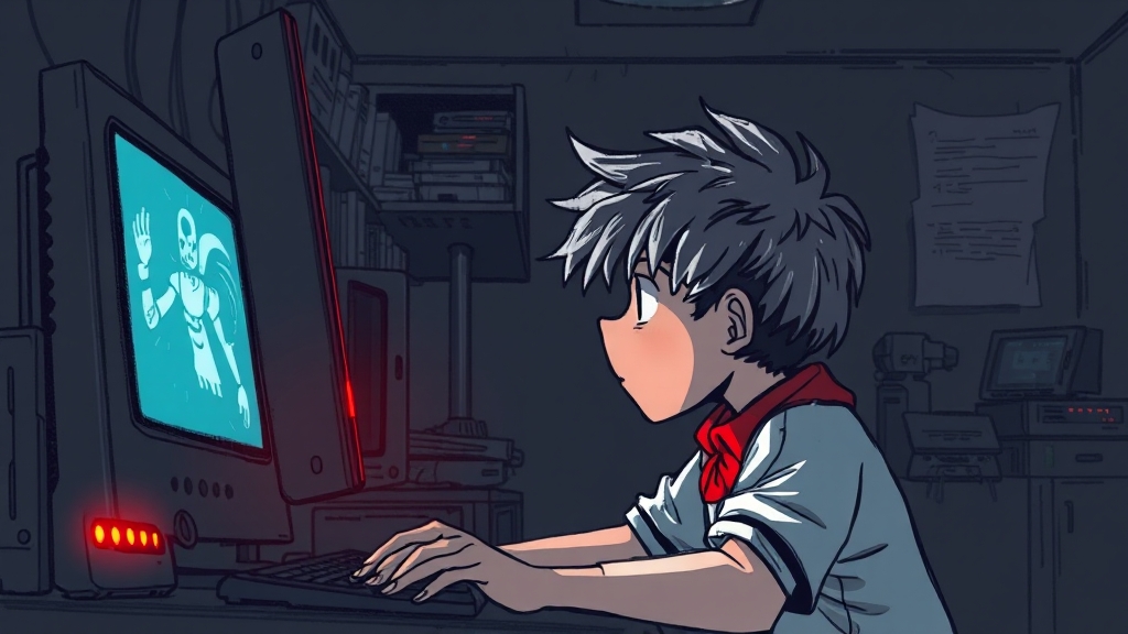 초6 게임 중독, 왜 안될까요? (illustration 스타일)