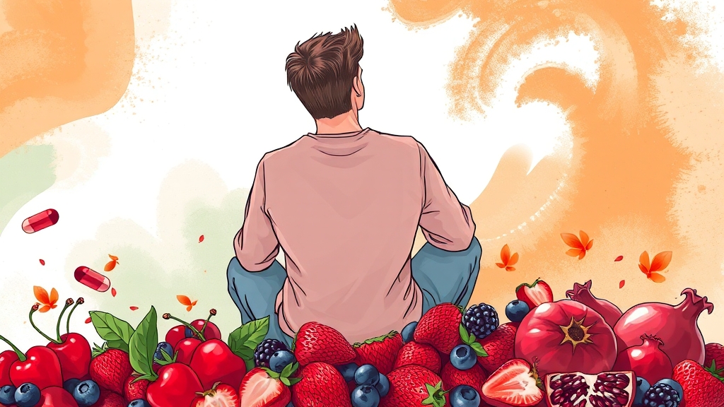 철결핍성 빈혈 치료 방법 (illustration 스타일)