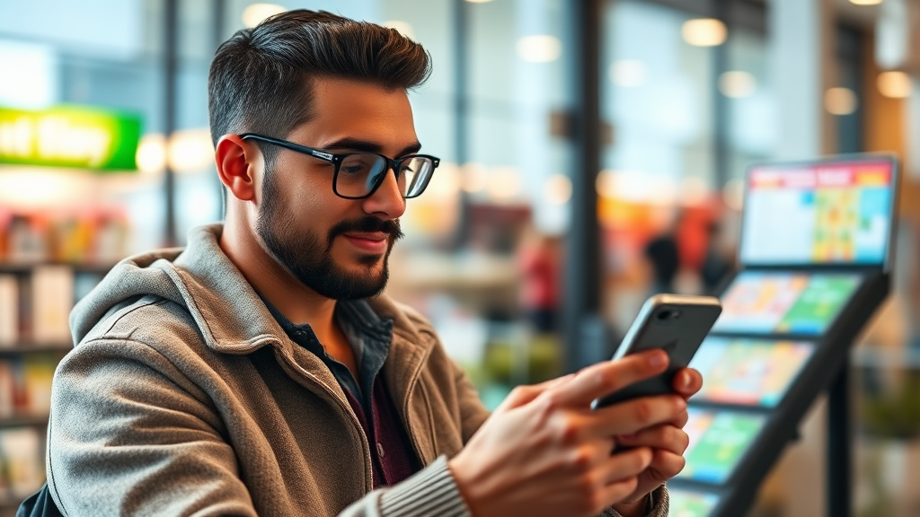 모바일 로또 구매, 왜 시작되었을까? (realistic 스타일)