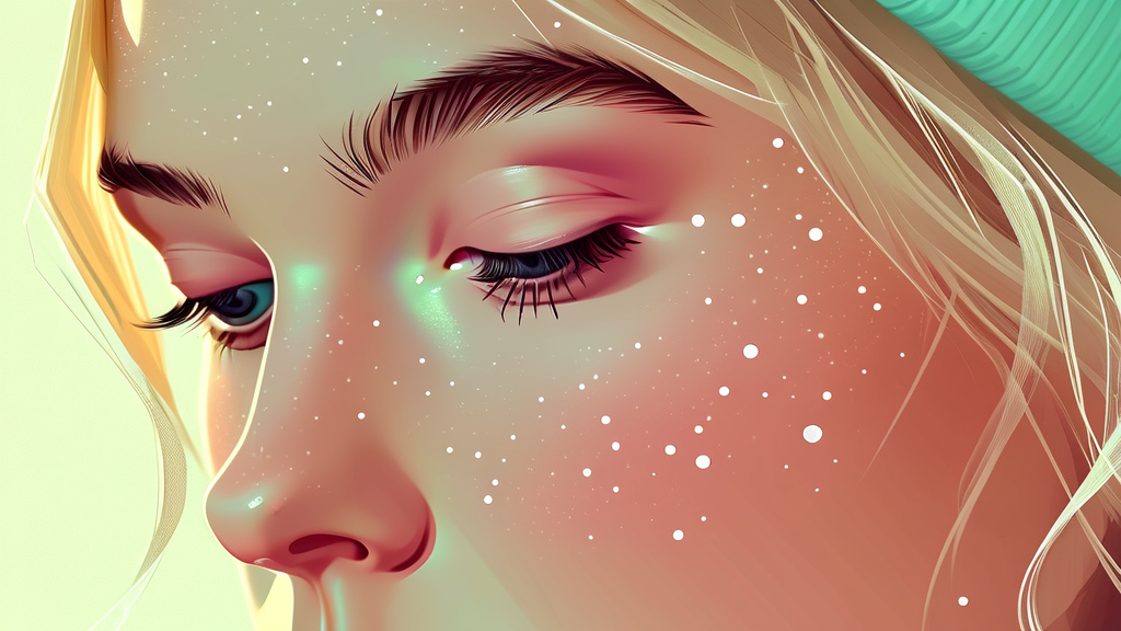 비립종이란 무엇인가? 정의와 특징 (illustration 스타일)