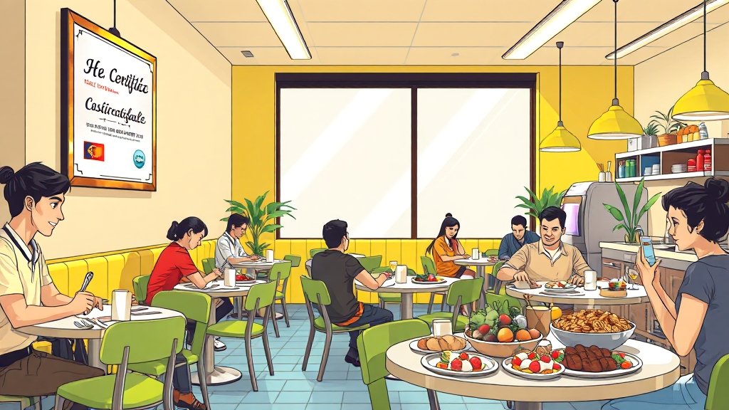 보건증, 왜 필요할까? (illustration 스타일)