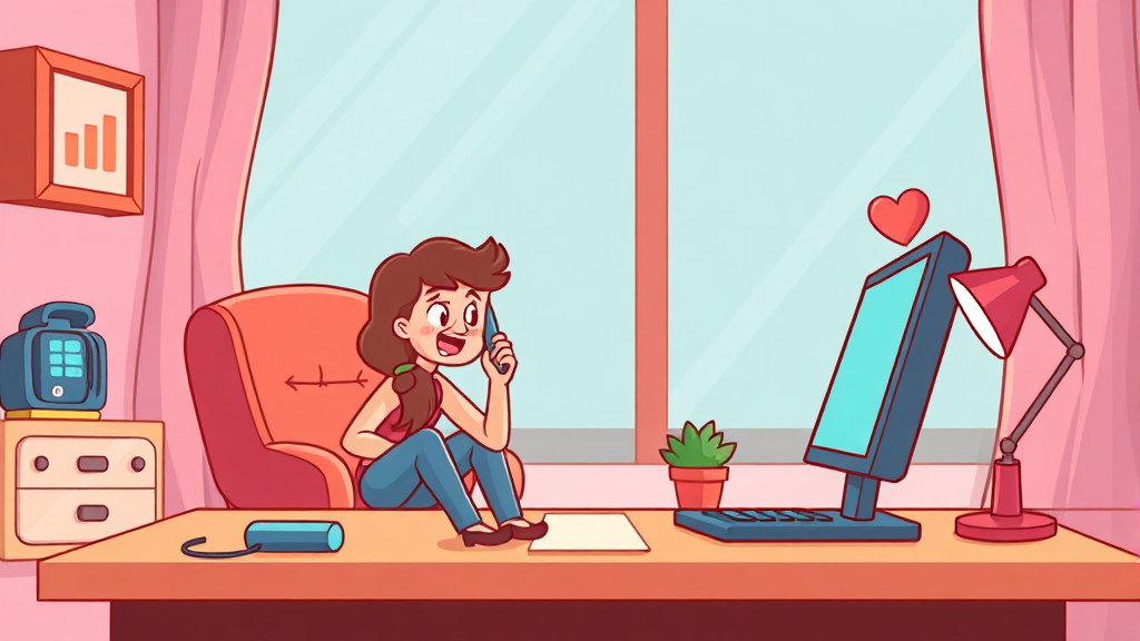 통신비 절약, 어렵지 않아요! (cartoon 스타일)