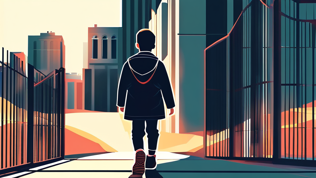 양육비 미지급, 어떤 법적 제재가 있을까? (illustration 스타일)