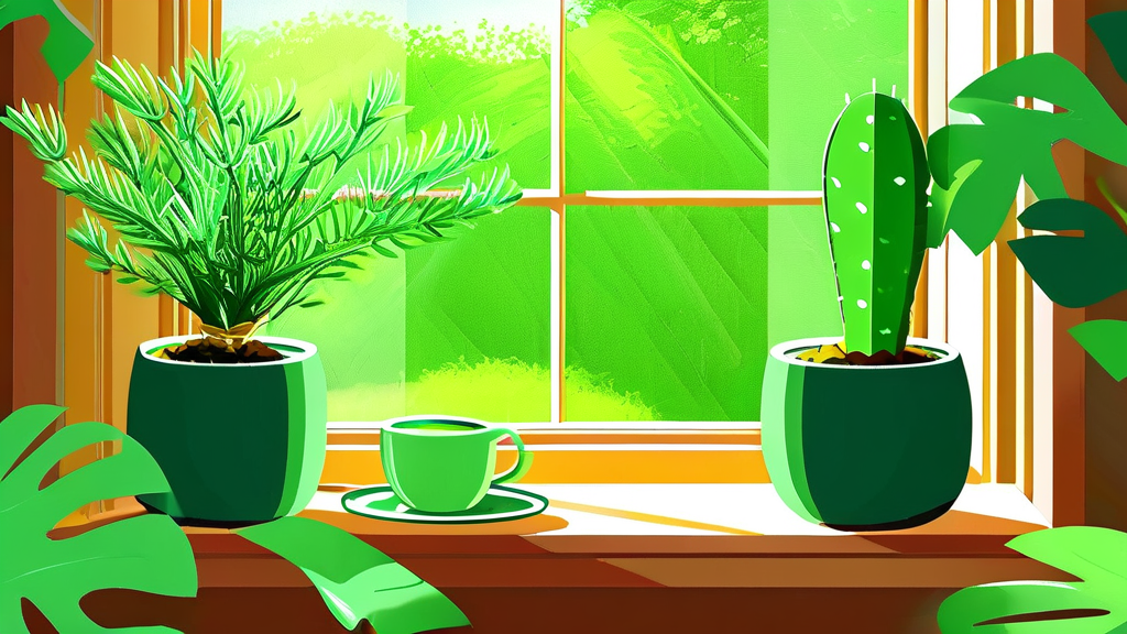 두릅의 핵심 효능: 혈당 조절과 피로 해소 (illustration 스타일)