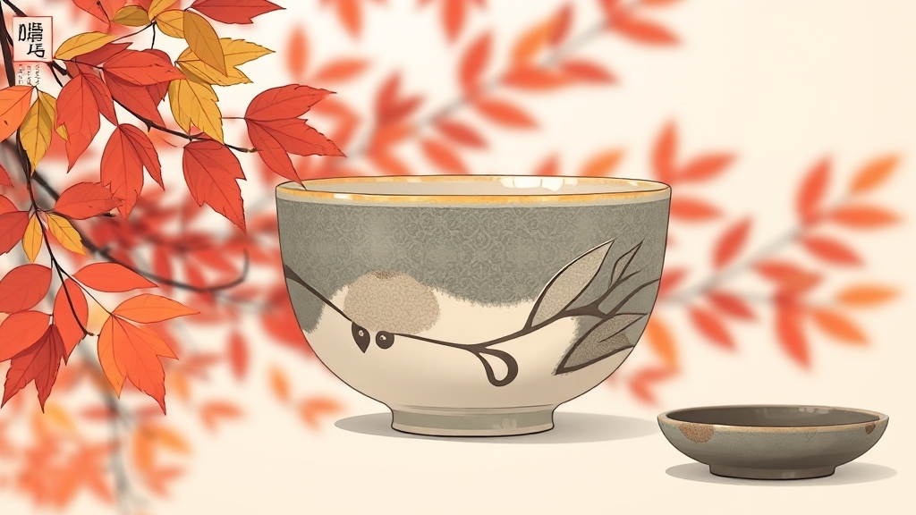 도자기 전시 및 판매 (illustration 스타일)