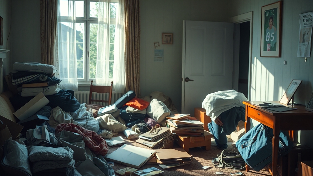 세입자에게 청소 요구하기 (realistic 스타일)