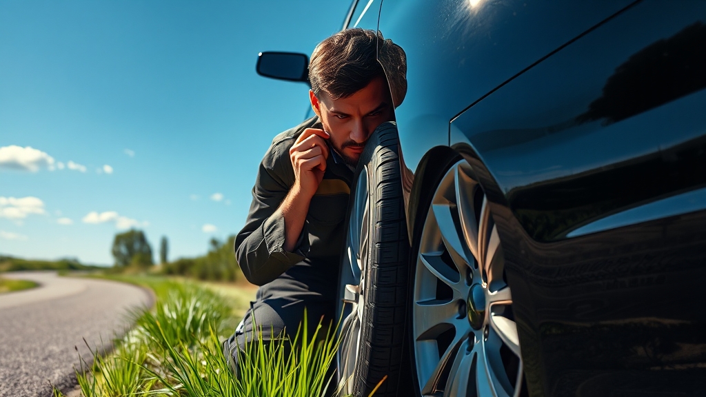 긴급출동 점검 및 수리 결정 (realistic 스타일)