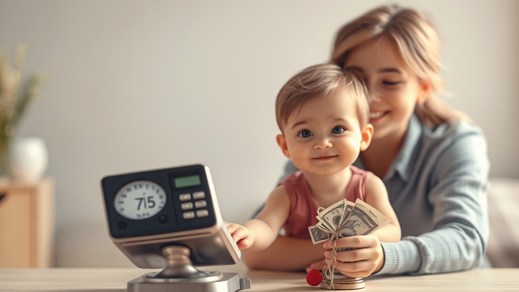 양육비 산정 Q&A (realistic 스타일)