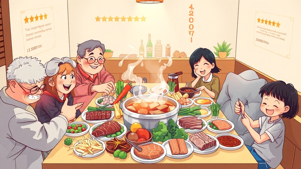 고객 후기 & 총평 (cartoon 스타일)