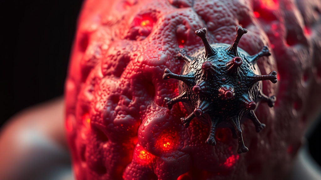 원인부터 다른 두 질환 (realistic 스타일)