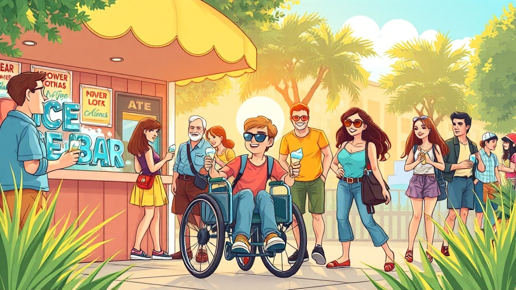 톡톡 튀는 여름 인사말 표현 (cartoon 스타일)