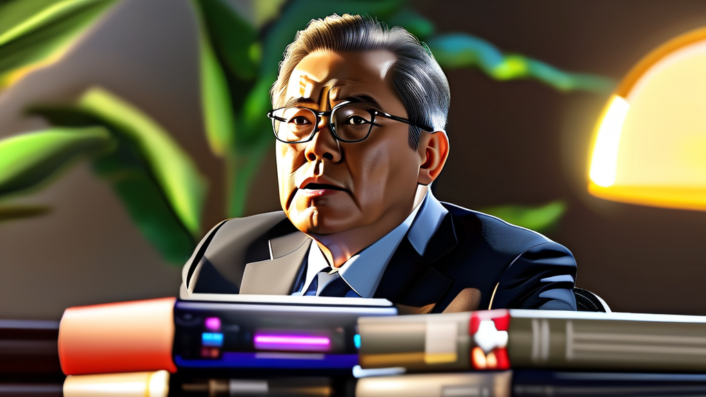 곽동신 회장의 책임 경영과 주가에 미치는 영향 (realistic 스타일)