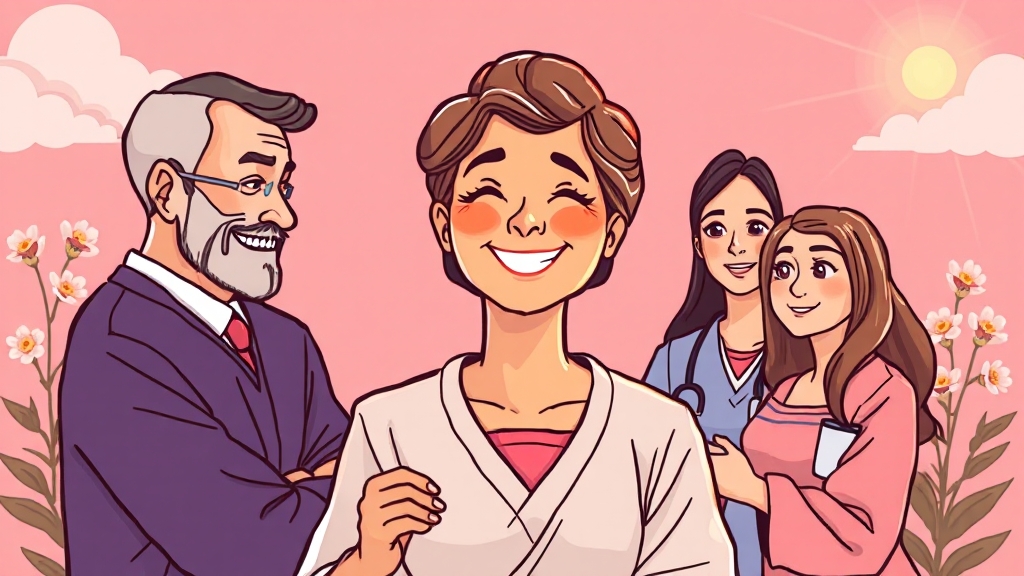 치료 후 관리, 어떻게 해야 할까요? (cartoon 스타일)