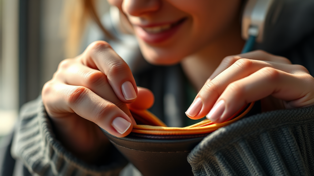 피해 예방, 개인 노력이 중요! (realistic 스타일)