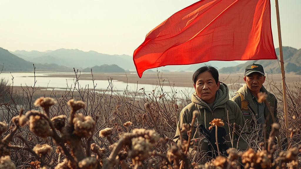 강릉 가뭄, 얼마나 심각한가? (realistic 스타일)