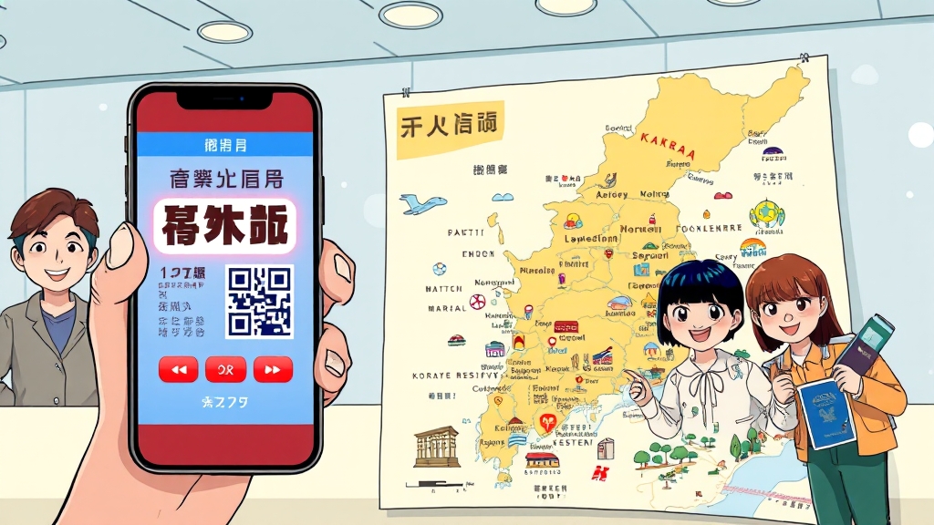 간편한 발급 절차 (cartoon 스타일)