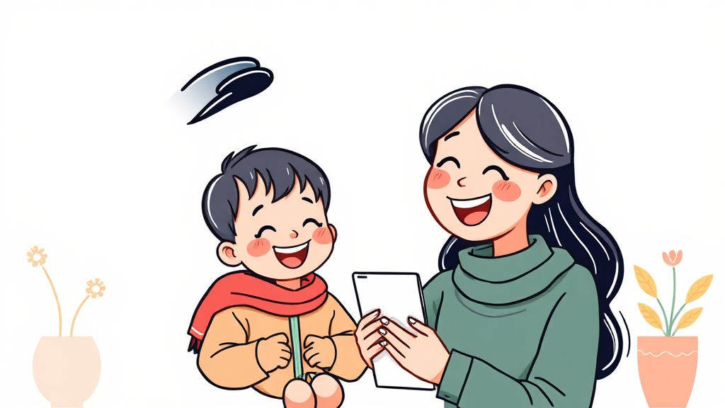 아동수당 지급 대상 및 금액 (cartoon 스타일)