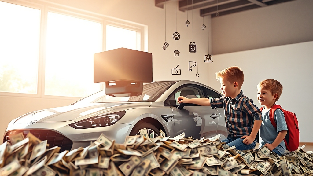 특약 활용, 보험료 절약의 핵심! (realistic 스타일)