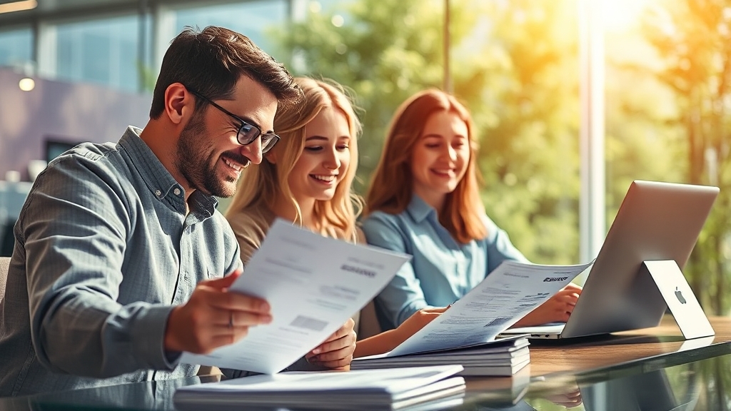 신청 방법, 어렵지 않아요! (realistic 스타일)