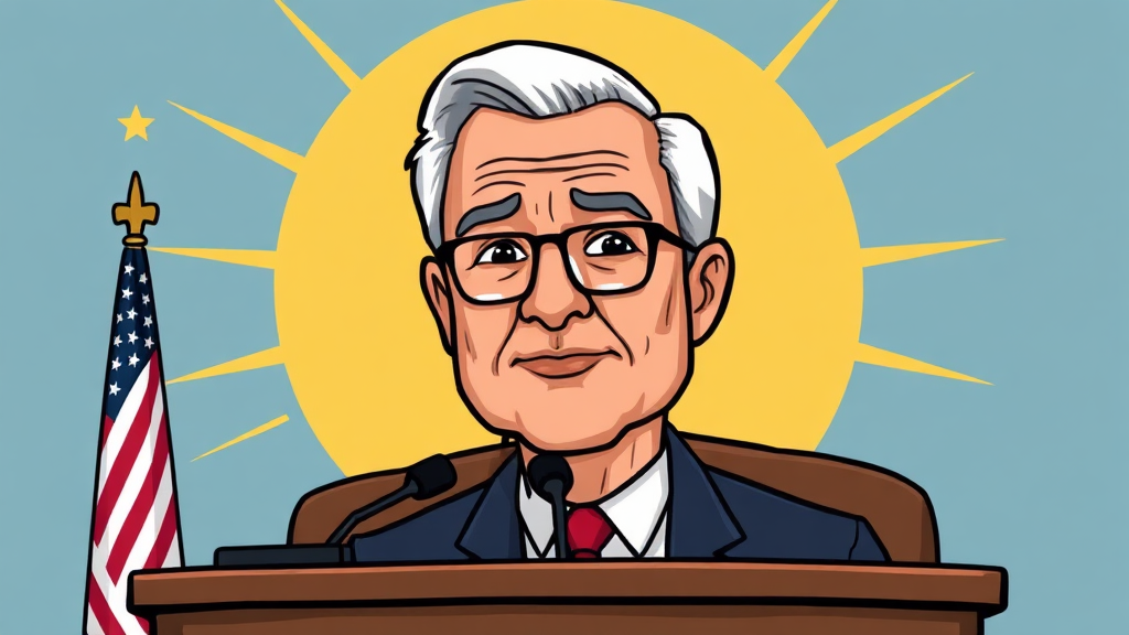 케빈 워시의 인준 절차와 예상되는 난항 (cartoon 스타일)