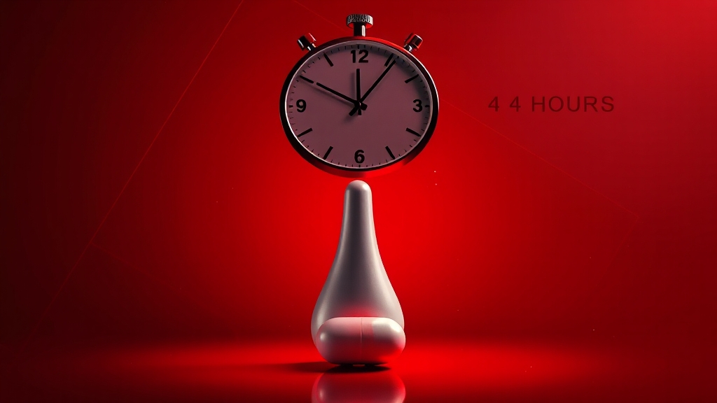 팔팔정, 효과와 지속 시간은? (illustration 스타일)