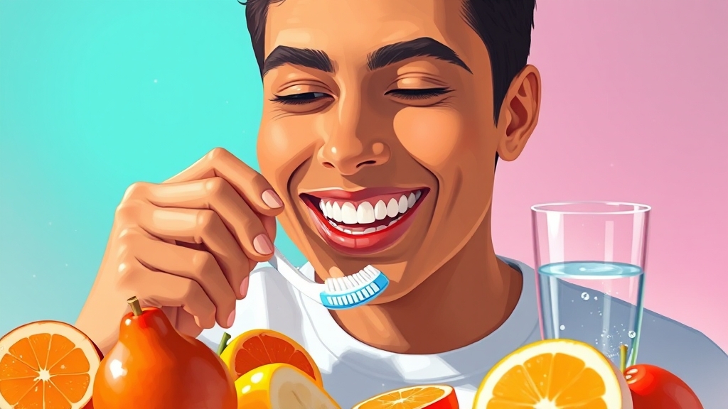 잇몸 출혈 지속? 즉시 치과로! (illustration 스타일)