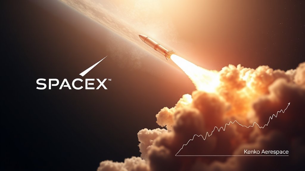 스페이스X 관련주 분석 (realistic 스타일)