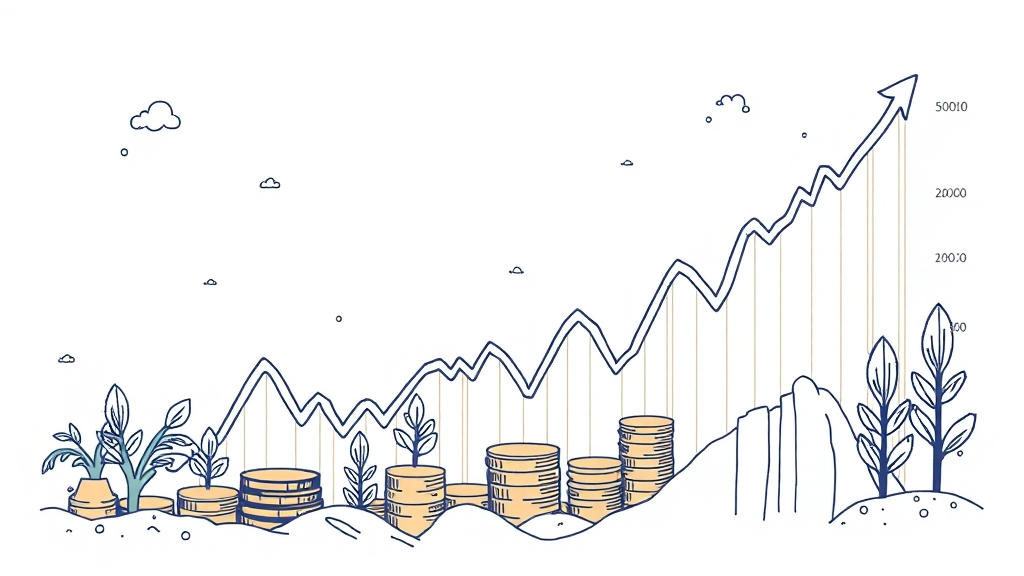 코스피 투자 시 유의사항 (illustration 스타일)