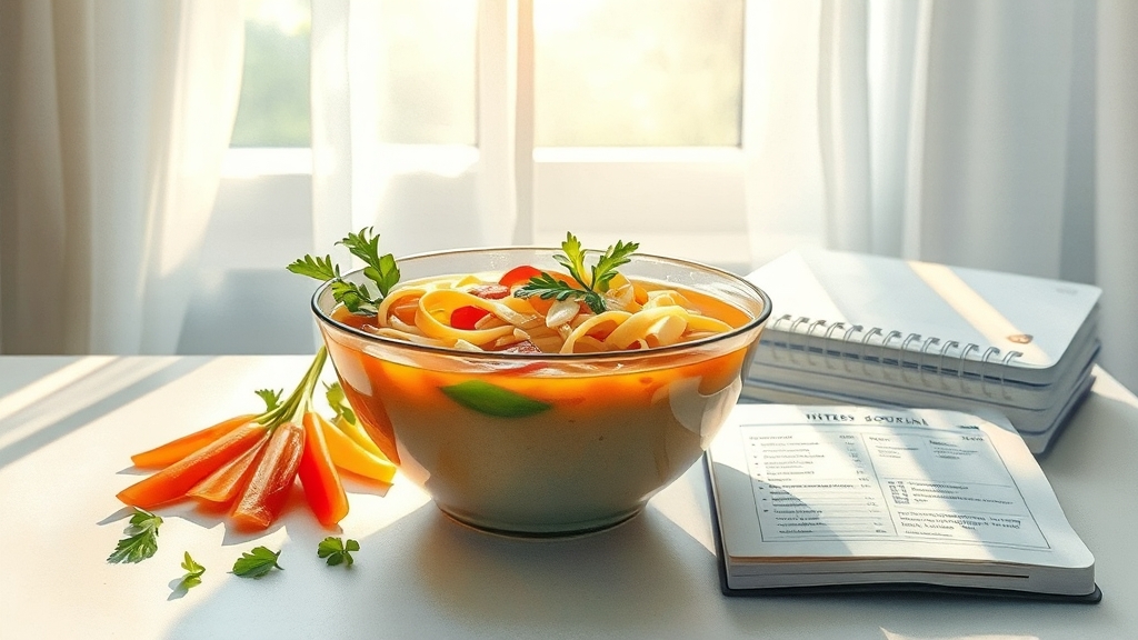 다이어트 중 라면, 괜찮을까? (watercolor 스타일)