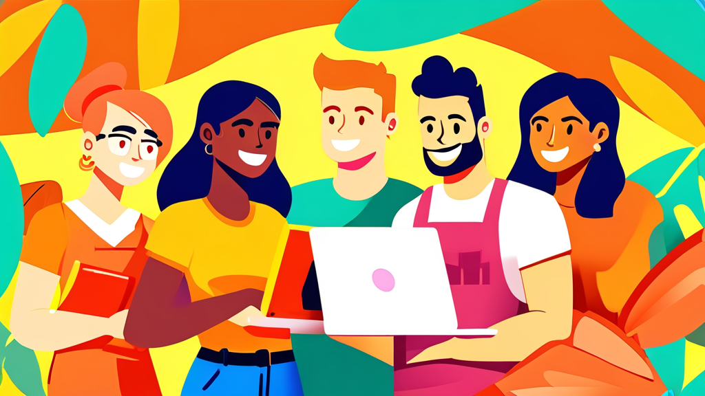 청년 자산 형성을 위한 핵심 지원 정책 (cartoon 스타일)