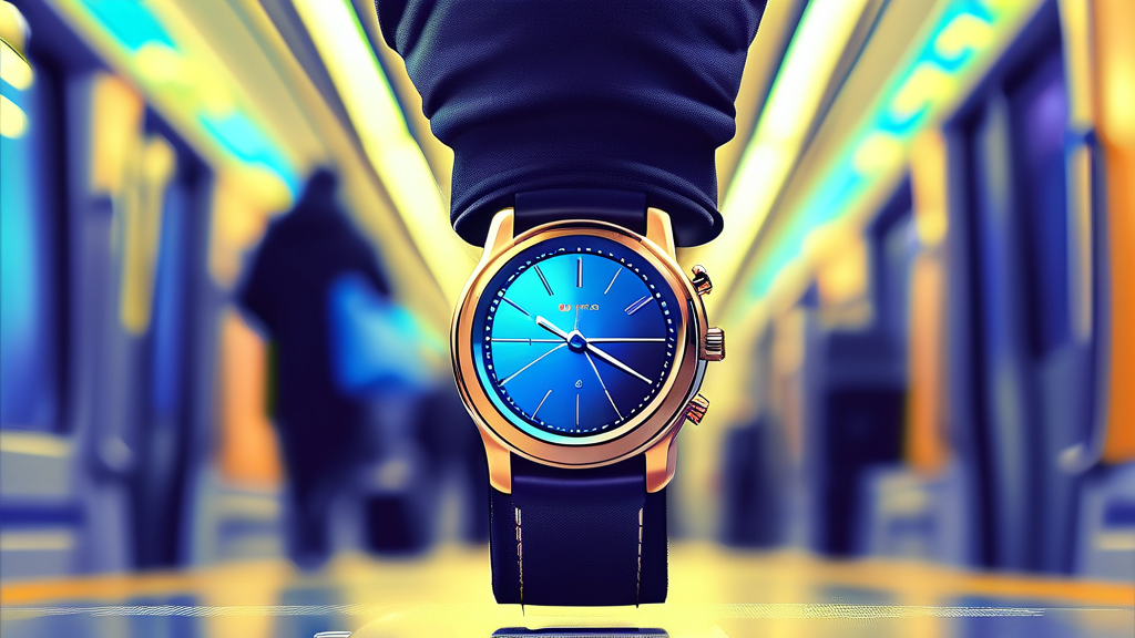 캐시비 교통시계, 편리함과 장점은 무엇인가요? (illustration 스타일)