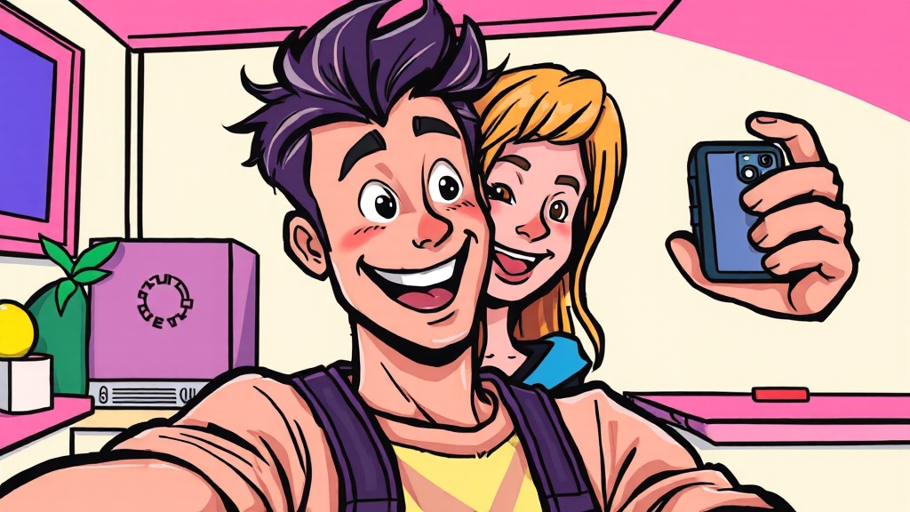 카메라, 일상 촬영은 OK! (cartoon 스타일)