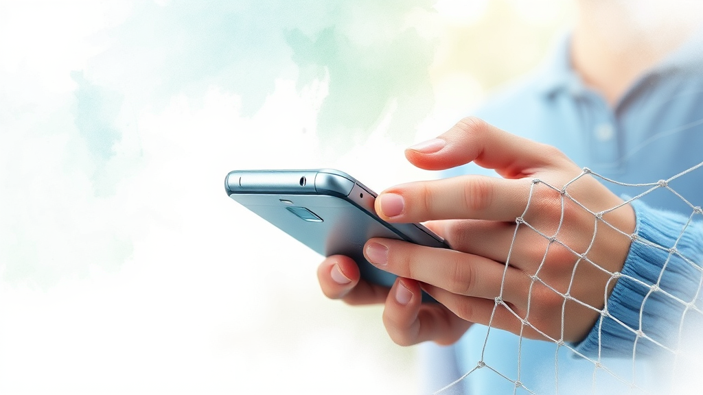 휴대폰 보험, 왜 필요할까요? (watercolor 스타일)