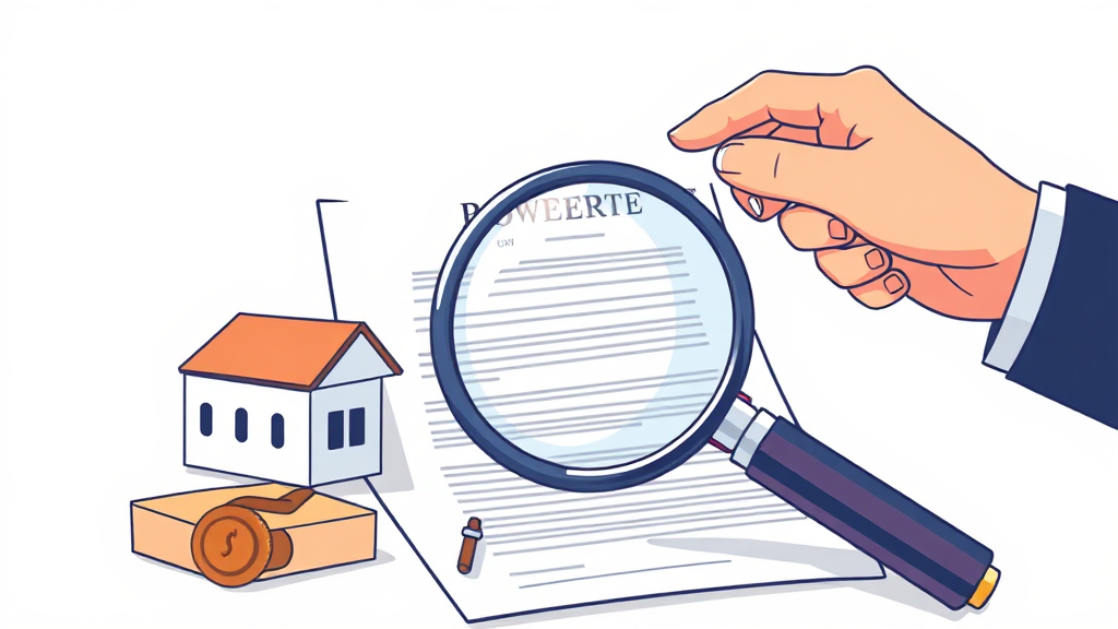 부동산 위임장 작성 방법 (illustration 스타일)