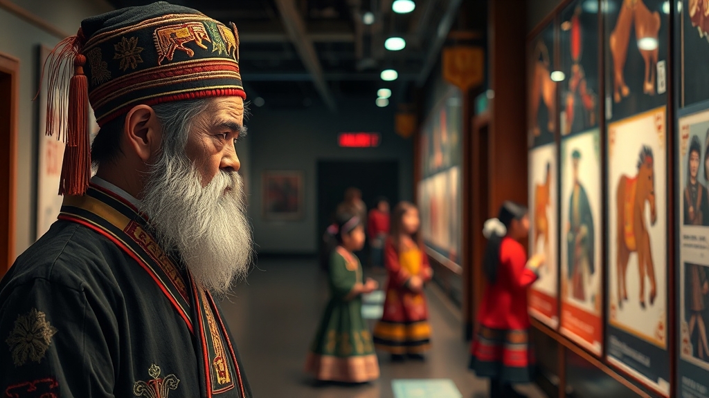 K-컬처 뮤지엄 집중 탐구 (realistic 스타일)