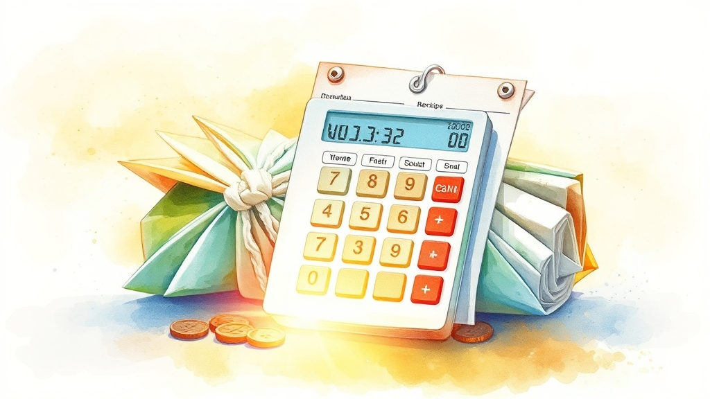 기부금 공제 한도와 공제율 분석 (watercolor 스타일)