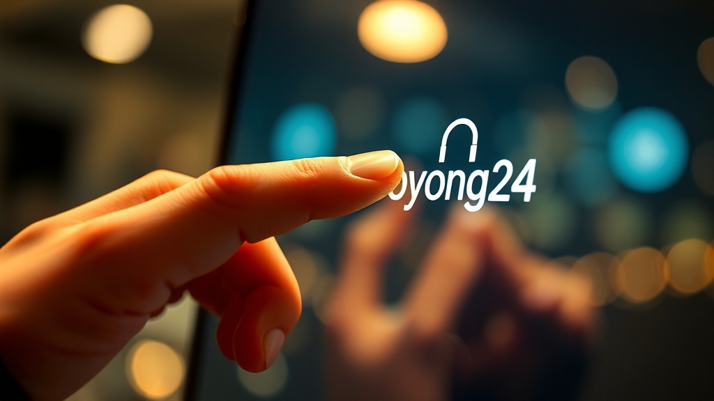 고용24 접속 및 로그인 (realistic 스타일)