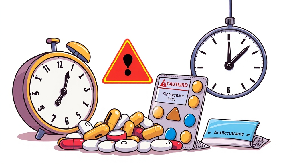 씬지로이드정, 다른 약/음식과 상호작용 (cartoon 스타일)