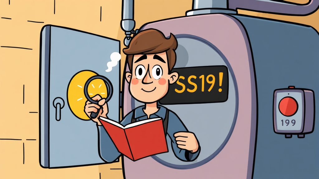 에러코드, 문제 해결의 시작 (cartoon 스타일)