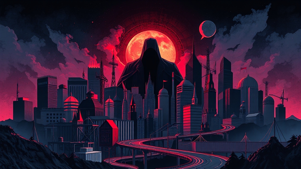 카르텔 관련 주요 용어 및 개념 (illustration 스타일)