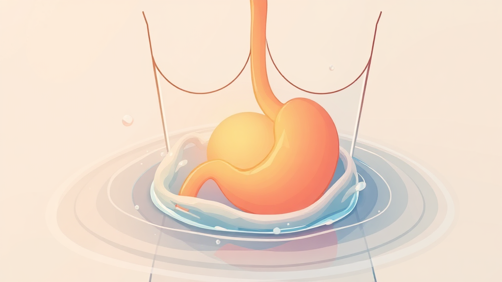 아침 물 섭취 시 주의사항 (illustration 스타일)