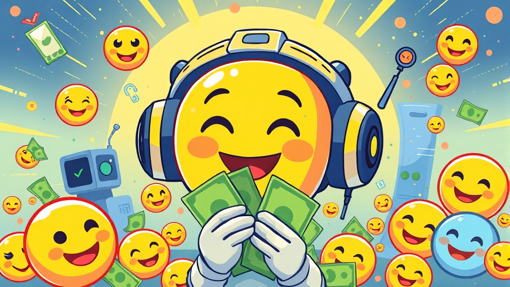 AI 부업 종류와 수익 구조 (illustration 스타일)