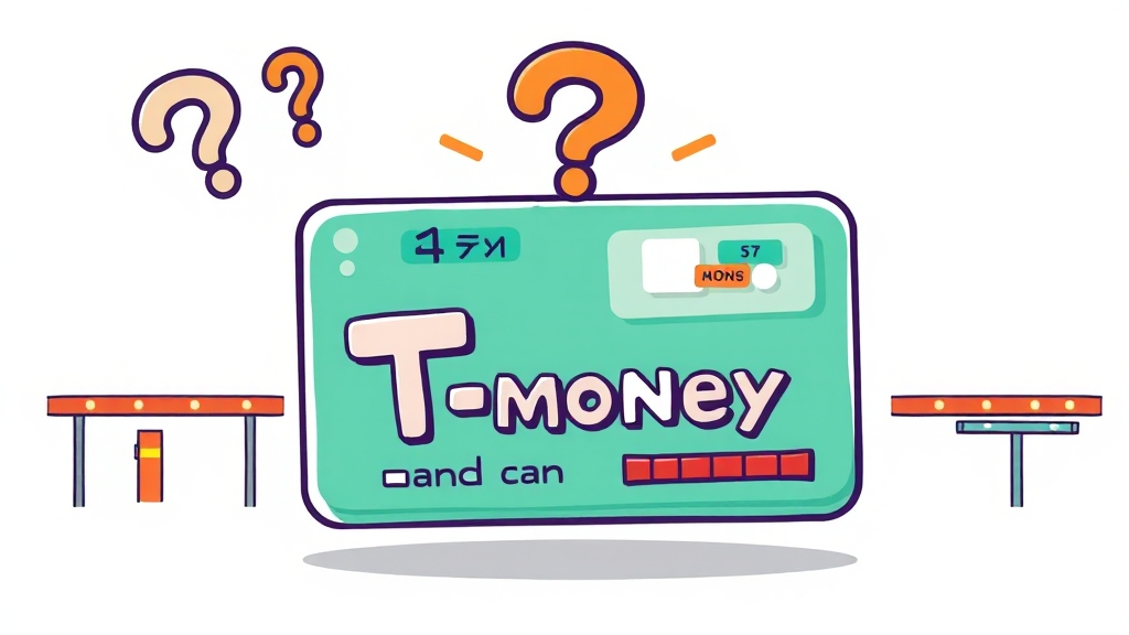 티머니, 궁금증 해결! (FAQ) (cartoon 스타일)