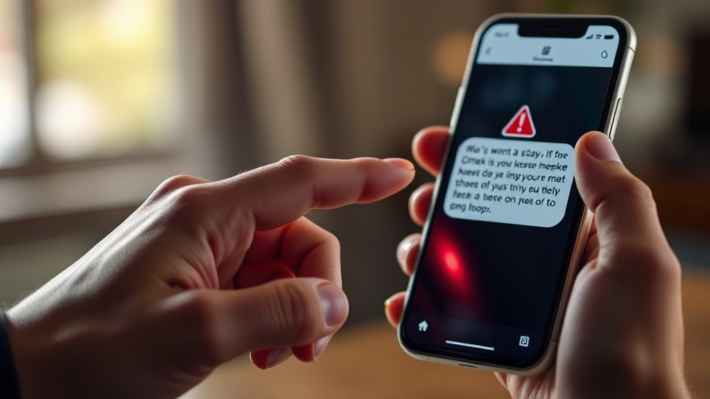 스미싱이란 무엇인가? 정의와 위험성 (realistic 스타일)