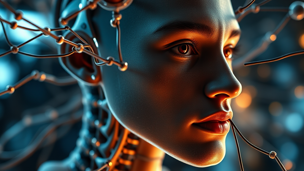 브로드컴의 핵심 사업 모델과 경쟁 우위 (realistic 스타일)