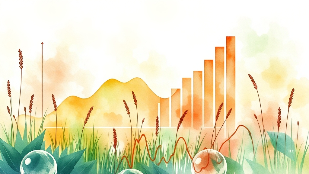 금리 인하에 영향을 미치는 주요 경제 지표 (watercolor 스타일)