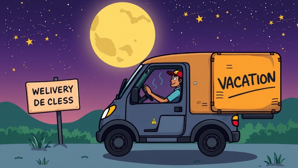 휴가 사용, 하늘의 별따기? (cartoon 스타일)