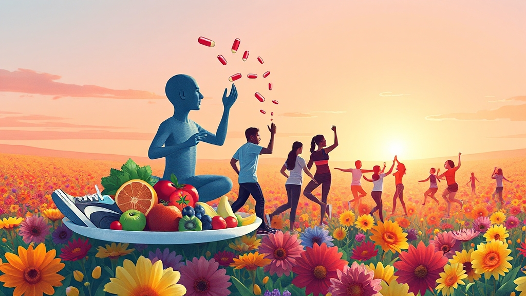 당뇨병 초기증상 관리 예방 완치 총정리 (25년) 7 당뇨병 치료, 어떤 방법이 있나요? (illustration 스타일)