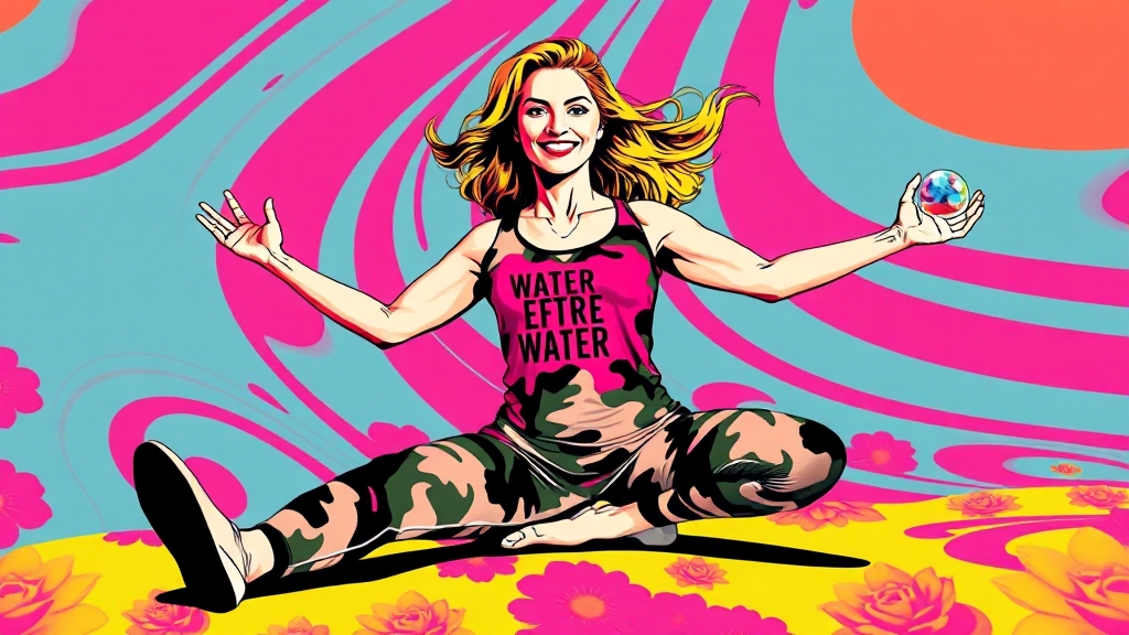 시서스 다이어트 효과 높이는 습관 (popart 스타일)