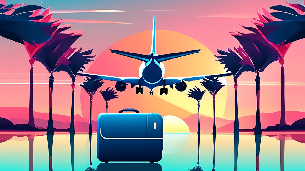 땡처리 항공권, 현명하게 활용하는 팁 (illustration 스타일)